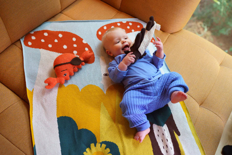 Donna Wilson | Mini Blanket | Trees and Creatures