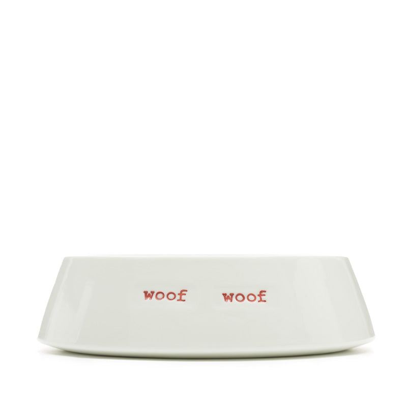 Keith Brymer Jones | Porcelain Dog Bowl | Woof Woof