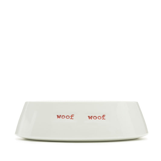 Keith Brymer Jones | Porcelain Dog Bowl | Woof Woof