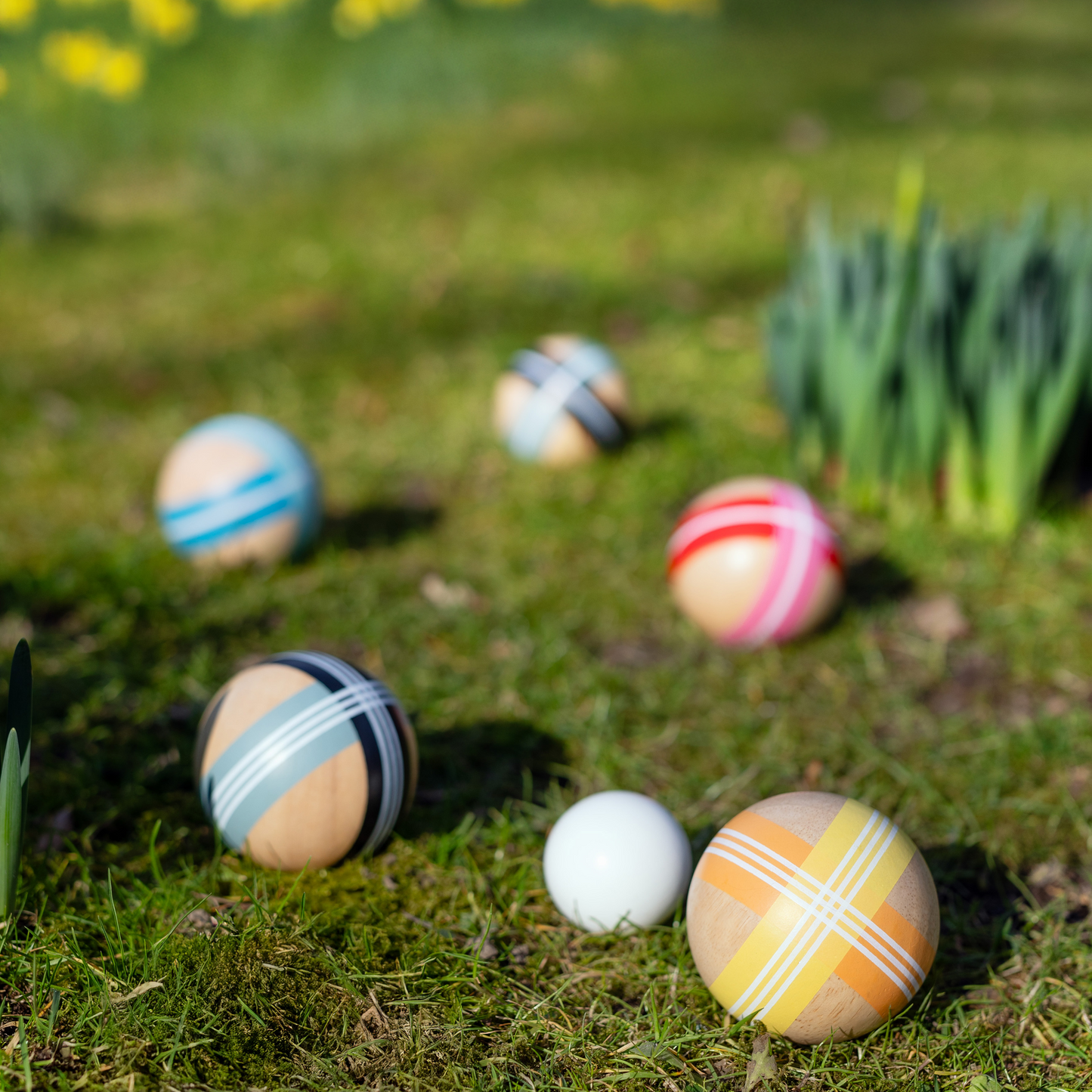 Remember | Bocce Game | Wooden Ball Set