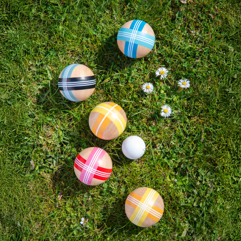 Remember | Bocce Game | Wooden Ball Set