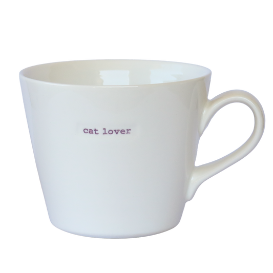 Keith Brymer Jones | Porcelain Bucket Mug | Cat Lover