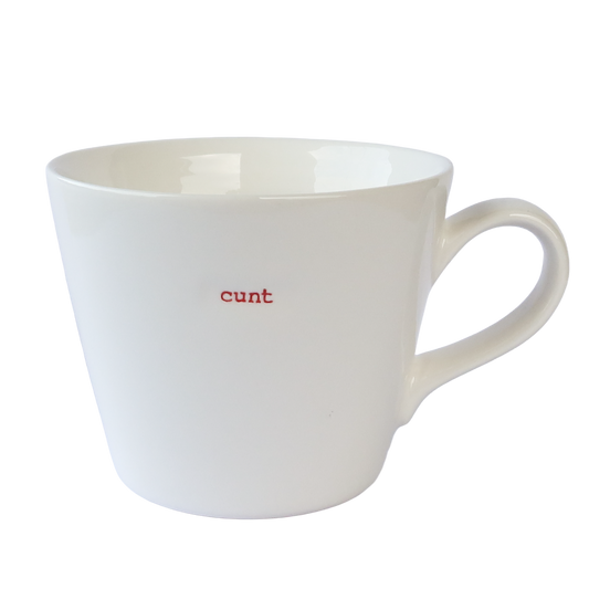 Keith Brymer Jones | Porcelain Bucket Mug | Cunt