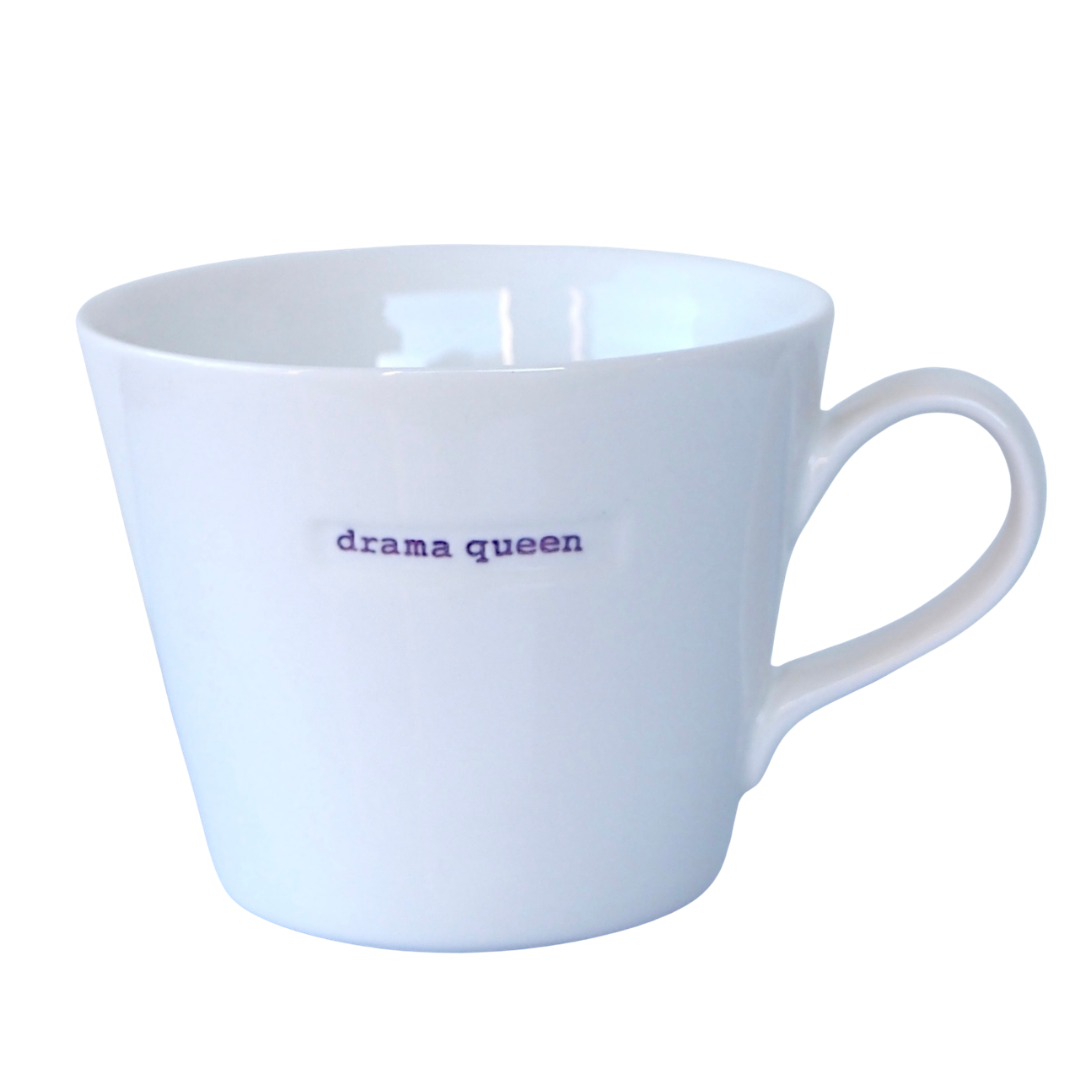 Drama Queen - 350ml Porcelain Mug - Keith Brymer Jones