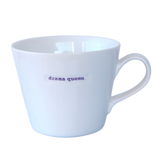 Drama Queen - 350ml Porcelain Mug - Keith Brymer Jones