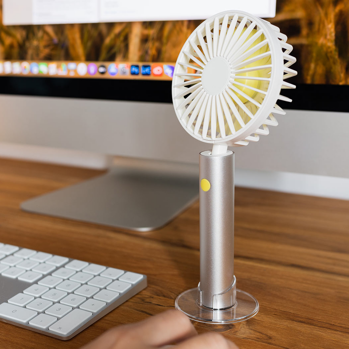 Remember | Mini Flow Fan | Silver