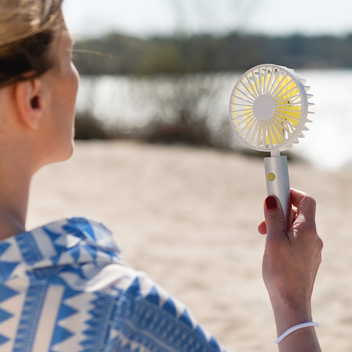 Remember | Mini Flow Fan | Silver