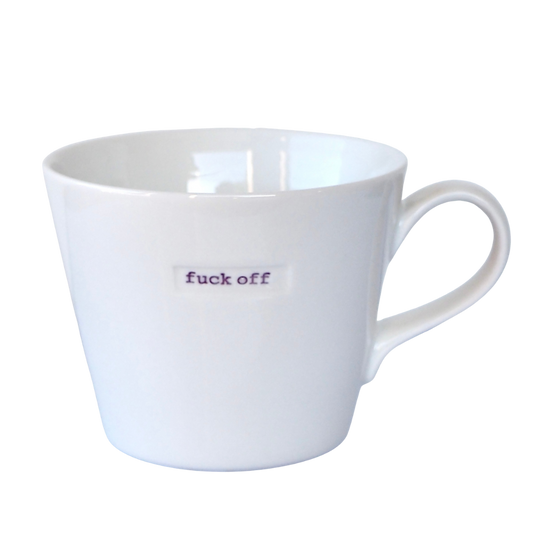 Fuck Off - 350ml Porcelain Mug - Keith Brymer Jones