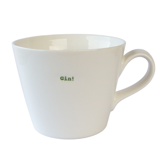 Keith Brymer Jones | Porcelain Bucket Mug | Gin!