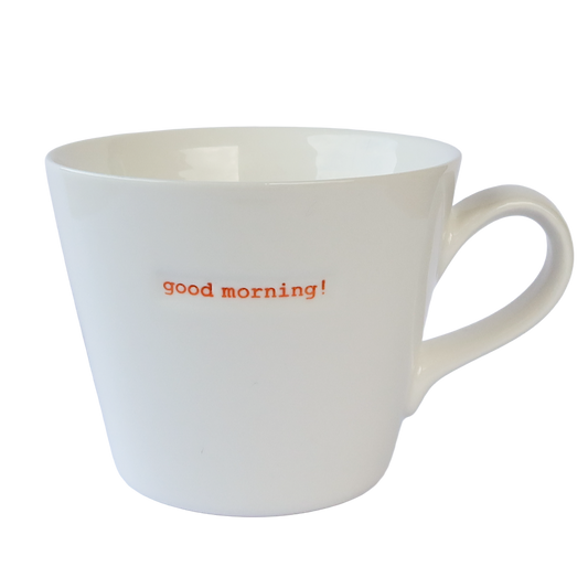 Keith Brymer Jones | Porcelain Bucket Mug | Good Morning