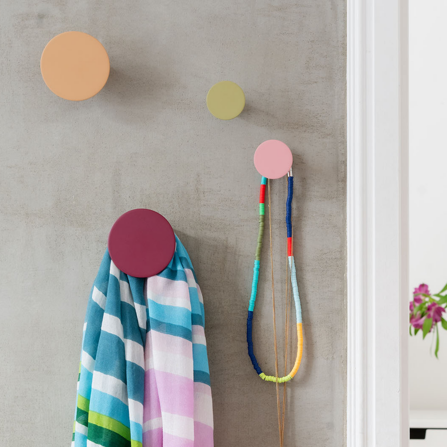 Remember | Wall Hooks | Fuchsia